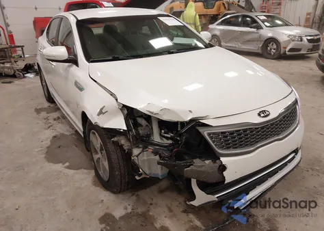 2014 Kia Optima Hybrid Lx z USA, uszkodzony, nr VIN KNAGM4AD2E5076063